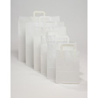 25 Classicbag® Papier-Tragetaschen Topcraft 450 x 170 x 480 weiß